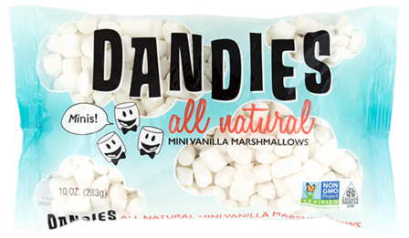Dandies Mini Marshmallows Vanilla Flavour (Catering bag) 680g *THT  27.06.2023*