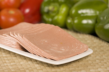 Vegan ham slices 250g  - DIEPVRIESPRODUCT!