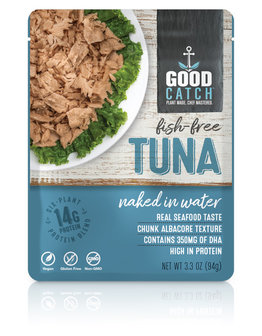 GoodCatch Fish-free tuna naked in water 94g *THT 01.06.2022*