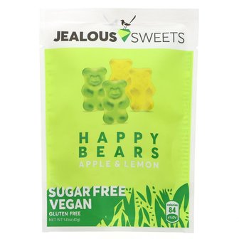 Jealous Sweets - Happy Bears - Apple &amp; Lemon 40g