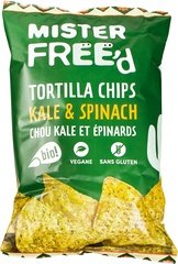 Mister Free'd Tortillachips Kale & Spinach 135g