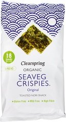 Clearspring Seaveg Crispies Zeewier Crispy 12g
