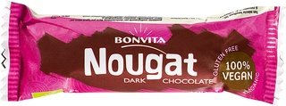Bonvita Vegan pure chocoladebar nougat 40g