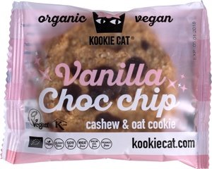 Kookie Cat Glutenvrije koek vanille choco chip 50g