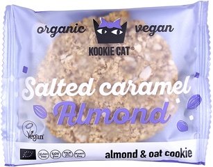 Kookie Cat Glutenvrije koek Salted Caramel Almond 50g