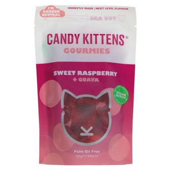 Candy Kittens Sweet Raspberry & Guava 125g