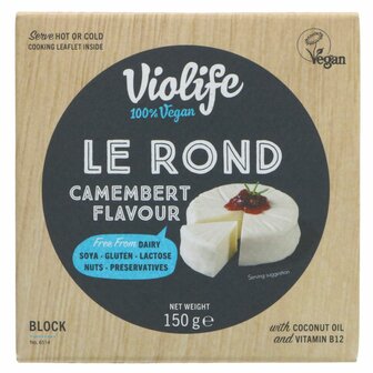 Violife Le Rond Camembert 150g *THT 10.01.2023*