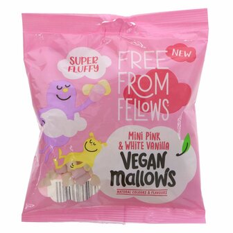 Free From Fellows Mini Pink and White Vanilla 105g