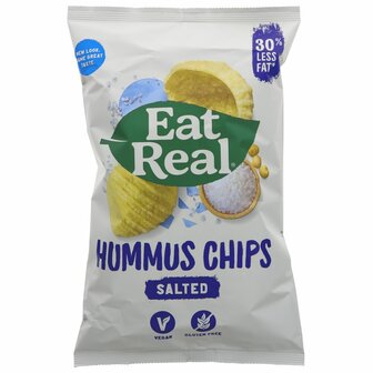 Eat Real Humus Sea Salt Chips 135g