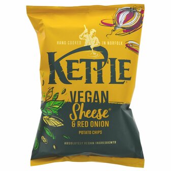 Kettle Chips Sheese &amp; Red Onion 130g