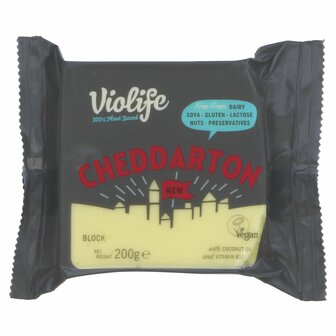 Violife Cheddarton Cheese Block 200g