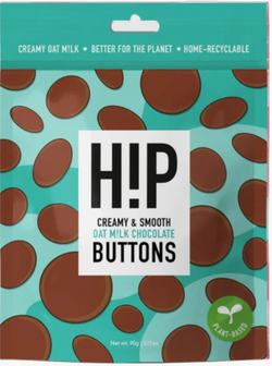 Hip Oat Milk Chocolate Buttons 90g