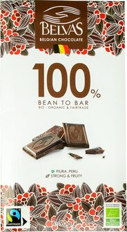 Belvas Pure chocolade 100% 90g