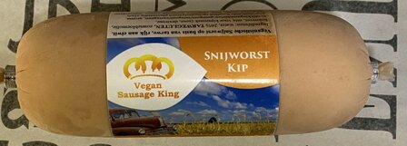 The Vegan Sausage King Vegan Snijworst Kip 250g