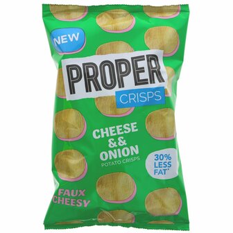 Propercrisps Cheese and Onion 100g