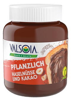 Valsoia LA CREMA spread (Hazelnut&amp;Cacao) 400g *THT 20.09.2024*