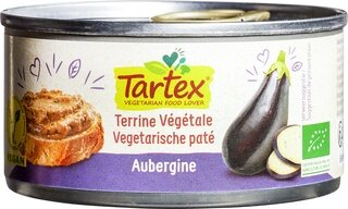 Tartex Vegan pat&eacute; aubergine 125g