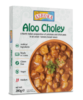 Ashoka Aloo Choley  (Potato &amp; Chickpea 280g) 