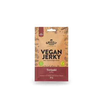 Grizzly Foods Vegan Jerky Teriyaki 30g