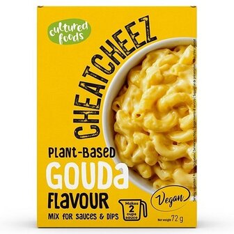 Cultured Foods Cheatcheez plant-based flavour Gouda 72g