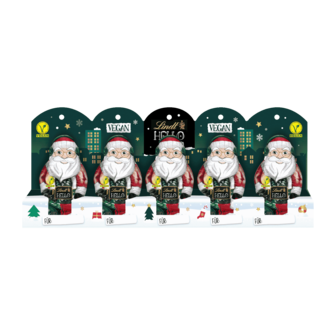 LINDT &amp; SPR&Uuml;NGLI hello vegan mini santa 50g (5 pieces)