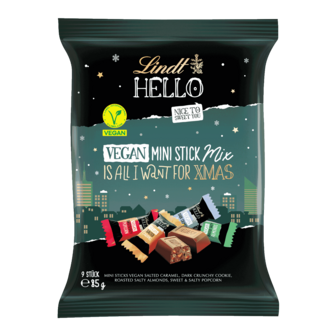 Lindt hello vegan mini stick mix 85g