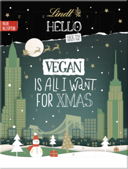 Lindt HELLO Vegan Adventskalender, 228 g