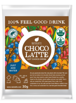 Natulatte Choco Latte Hot Choco Sachets  10x &agrave;30g