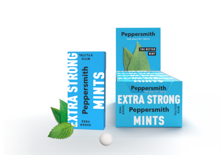 Peppersmith Extra strong mints with Xylitol 