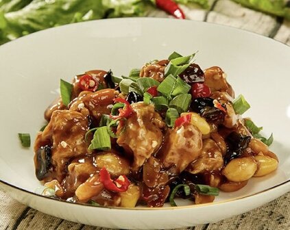 Vegan Sichuan flavour Chicken 300g - DIEPVRIESPRODUCT!