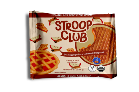 Stroop Club Dutch apple pie 60g &ndash; 2 Pack 60g