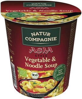 Natur Compagnie Aziatische groentesoep instant 55g