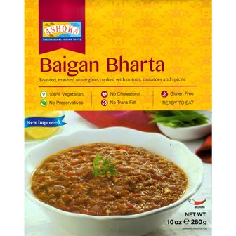 Ashoka Baigan Bharta Heat and Eat 280g 