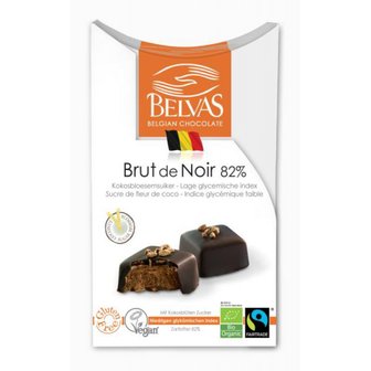 Belvas, Brut de noir (met kokosbloesemsuiker) 100g