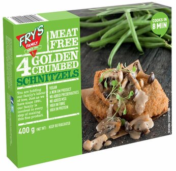 Fry&#039;s Golden Crumbed Schnitzels 400g