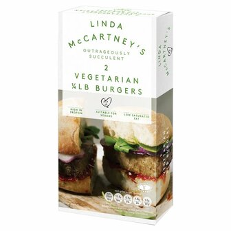 Linda McCartney, vegetarian (vegan) Quarter Pounder 227g
