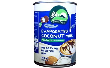 Nature&#039;s Charm Evaporated Coconut Milk 360ml *THT 24.01.2025*