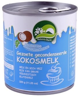 Nature&#039;s Charm Sweetened Condensed Coconut Milk 320g *BBD  30.08.2025*