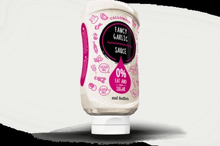 Callowfit Fancy garlic knoflook Saus 300g