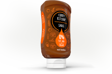 Callowfit Curry Ketchup Saus 300g