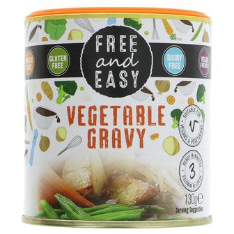 Free & Easy Vegetable Gravy Sauce Mix 130g