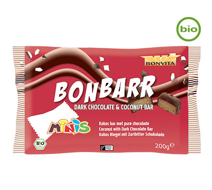 Bonvita Bonbarr mini multipack cocos repen 200g