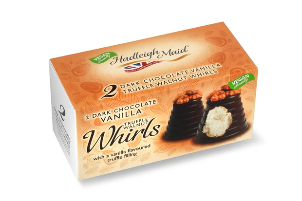 Hadleigh Maid Dark Chocolate Vanilla Truffle 90g *THT 16.09.2022*