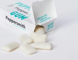 Peppersmith Mighty Box Peppermint Chewing Gum 50g 