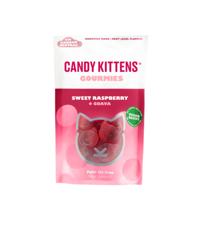 Candy Kittens Sweet Raspberry & Guava 125g