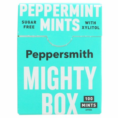 Peppersmith Mighty Box Peppermint Mints 60g 