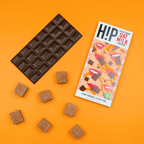 H!P Oat M!ilk Chocolate Salted Caramel 70g