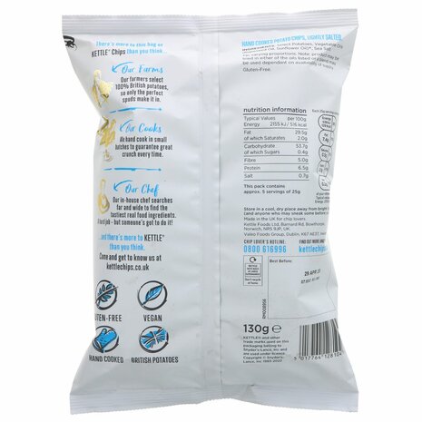 Kettle Chips Lightly Salted 130g