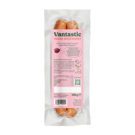 Vantastic Foods Bockwurst 200g