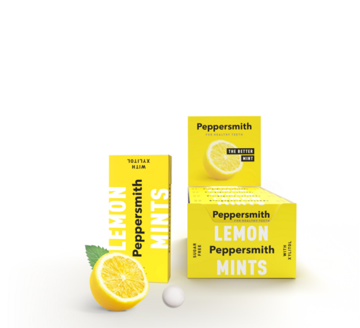 Peppersmith Sicilian Lemon Peppermints 15g 